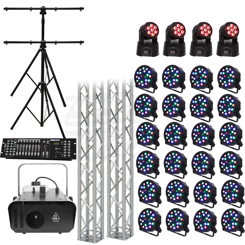 Moving Groovy Full House with Truss Totems Hire