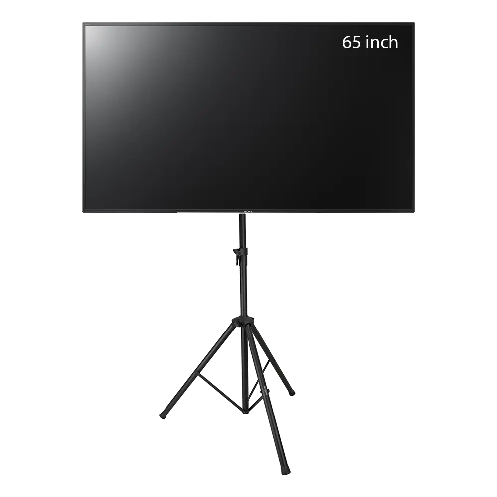 65 inch LED TV Screen for hire with stand