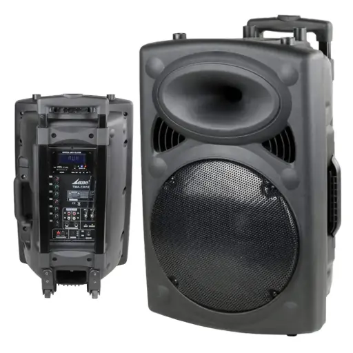 Battery Powered Bluetooth Speaker Hire – With Microphones