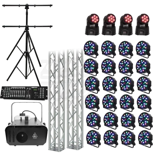 Moving Groovy Full House with Truss Totems Hire